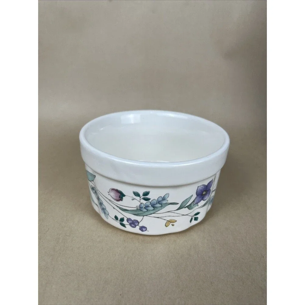 Pfaltzgraff April‎ Floral Soufflé Dish 4 1/2